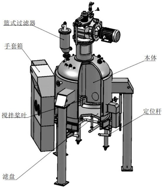 平板攪拌式過濾洗滌干燥機(jī)